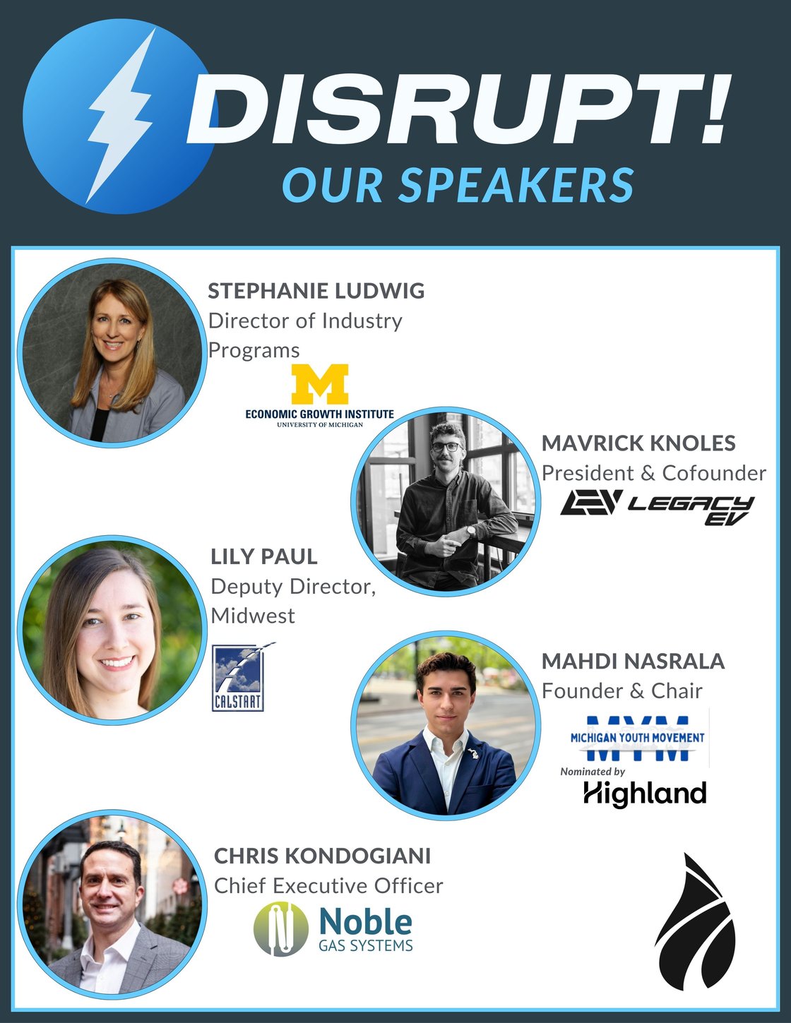 DISRUPT!2025 Speakers