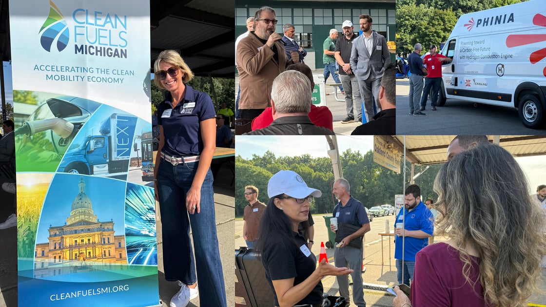 Images from the Oakland County Hydrogen Ride & Drive