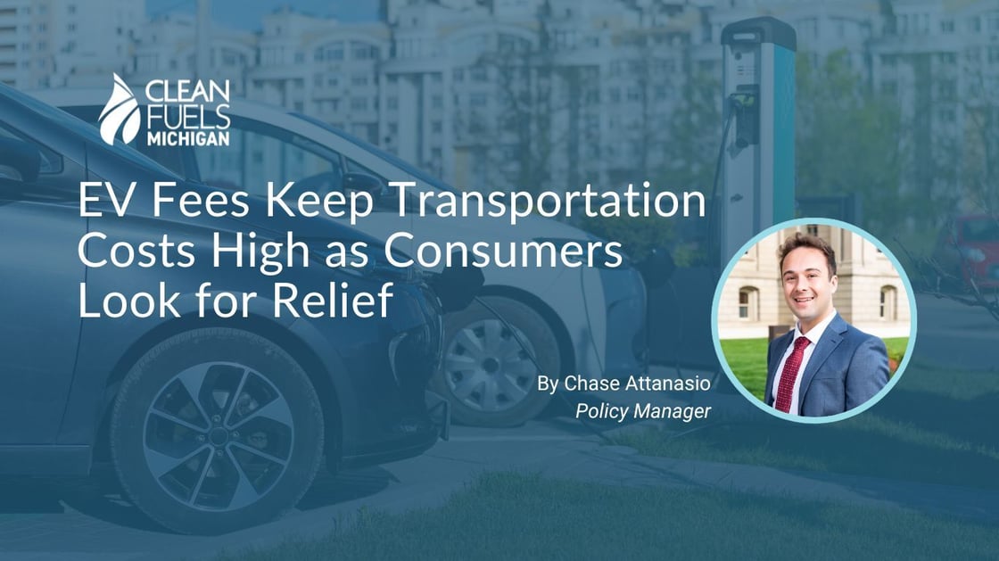 EV Fees Keep Transportation Costs High as Consumers Look for Relief